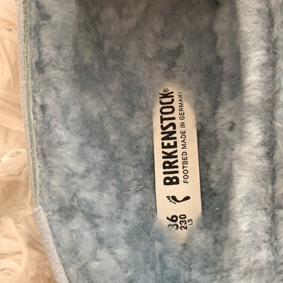 NWB Birkenstock buckley genuine shearling mule - Picture 13 of 14